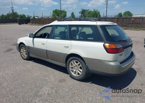 2002 Subaru Legacy Outback Limited z USA, uszkodzony, nr VIN 4S3BH686126609627